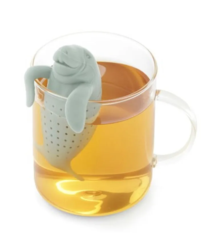 Dolphins Silicone Tea Infuser Leaf Tea Filter Filter With Floating