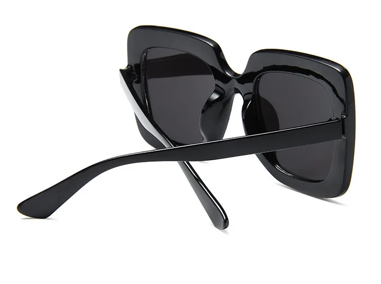 ASUOP2018 International Brand Sunglasses Ladies Crystal Multicolor Mirror Retro All Star Glasses Women Black Gray Hue Sunglasses (5)
