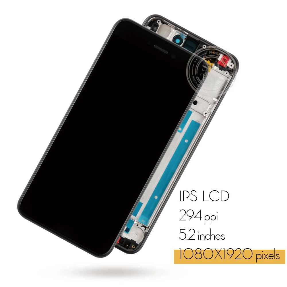 Tanie Do wyświetlacza Huawei Honor 8 Lite montaż digitizera ekranu dotykowego Huawei Honor 8 Lite LCD z ramką PRA TL10 LX1 LX3 ekran