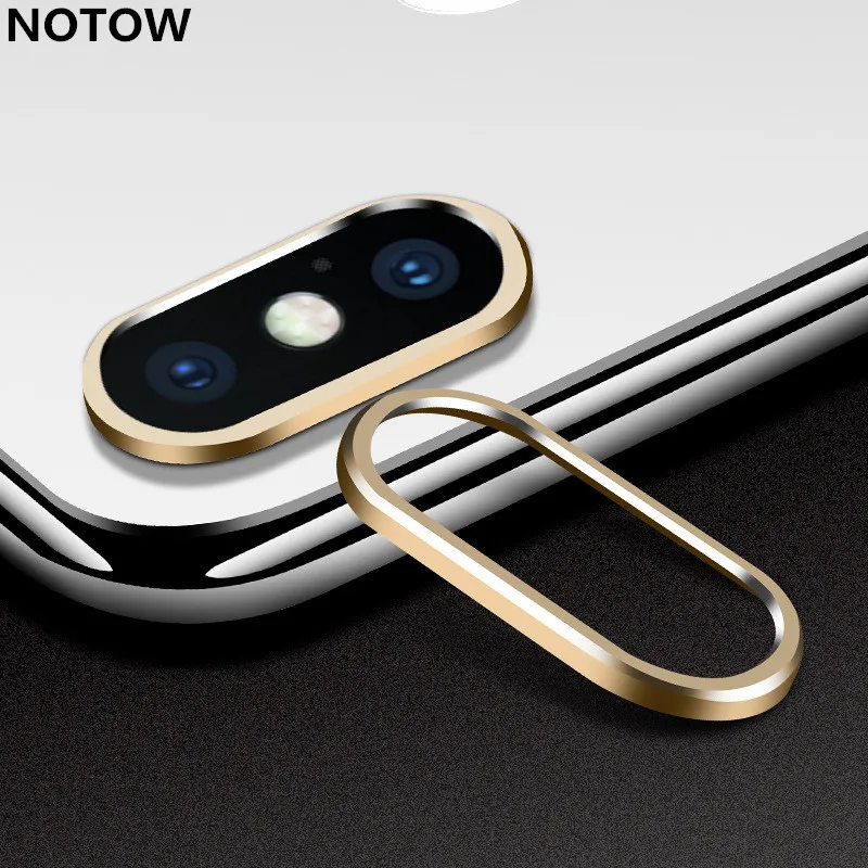 Защитное кольцо для объектива камеры NOTOW, металлическая защитная пленка для объектива, чехол для Xiaomi mi A2/mi x2s, защитное кольцо