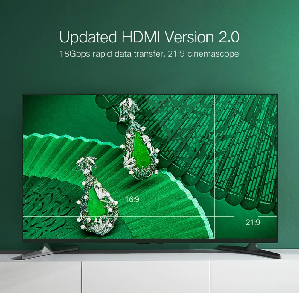 Hdmi-кабель hdmi-hdmi 2,0 кабель 4K 3D для проектора Xiaomi Zend переключатель PS4 TV TVBox xbox 360 1 м 2 м 3 м 5 м кабель HDMI