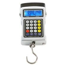 50 кг/10 г Портативный точность миниатюрные весы многоцелевой 7 In1 Портативный весы с утяжелением ремень ЖК-дисплей Подсветка весы для багажа