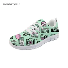Twoheartsgirl/легкие женские кроссовки; модная зеленая обувь для женщин; обувь на плоской подошве со шнуровкой; прогулочная обувь; женская обувь; tenis feminino