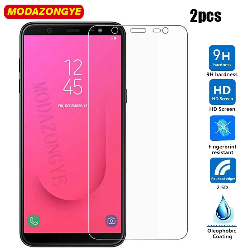 2 шт. закаленное Стекло для samsung Galaxy J8 Экран protectoror для samsung Galaxy J8 J810F J810 SM-J810F J810F/DS J810G/DS