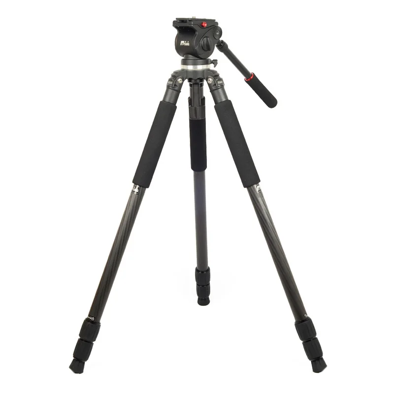 Jieyang Jy0509c Hydraulic Video Tripod With 65mm Bowl Tripod Head