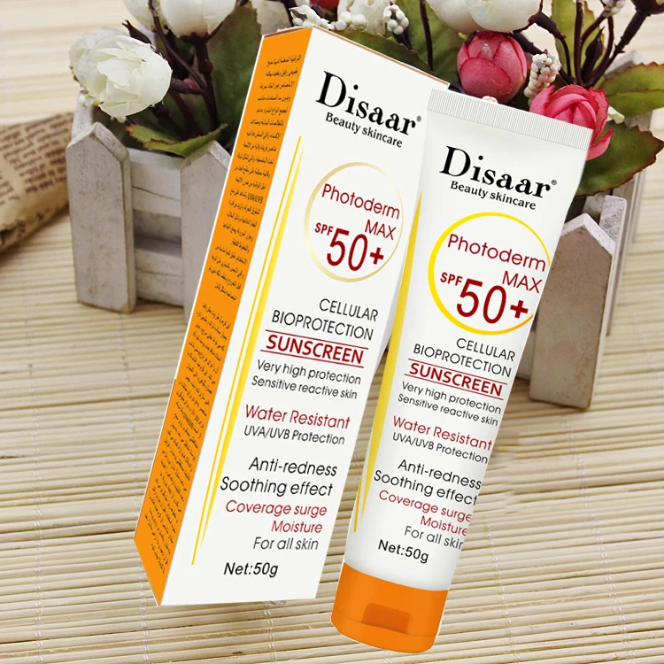 Disaar SPf50 солнцезащитный крем отбеливающий долговечный UVA UVB защита от излучения