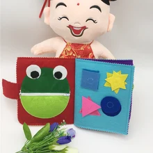 Cartoon Infant Toddlers Cloth Book Toys Children Early Development Cloth Books for Baby Children New Learning Education Books
