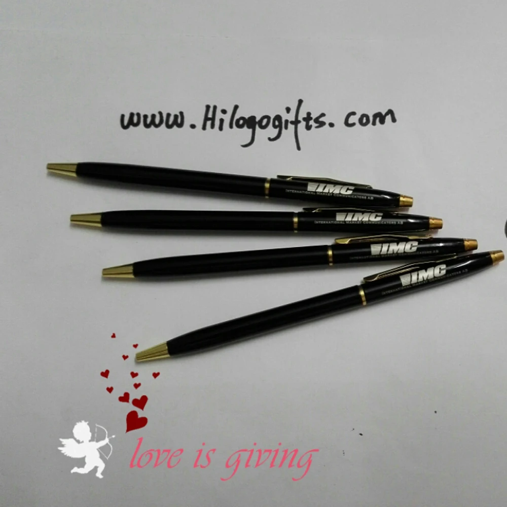Free Shipping silver Brand roller ball pen Good Quality stationery