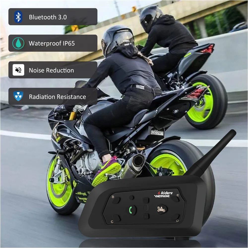 Новейший мотоциклетный Bluetooth шлем наушники водонепроницаемый беспроводной Bluetooth гарнитуры мотоциклетные шлемы ручной рация