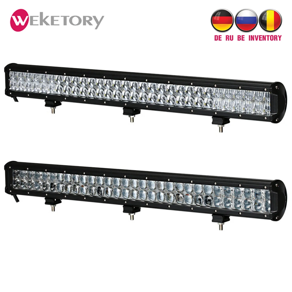 Weketory 28 дюймов 300 Вт 4D светодио дный 5D светодиодный свет бар для Трактор Лодка OffRoad