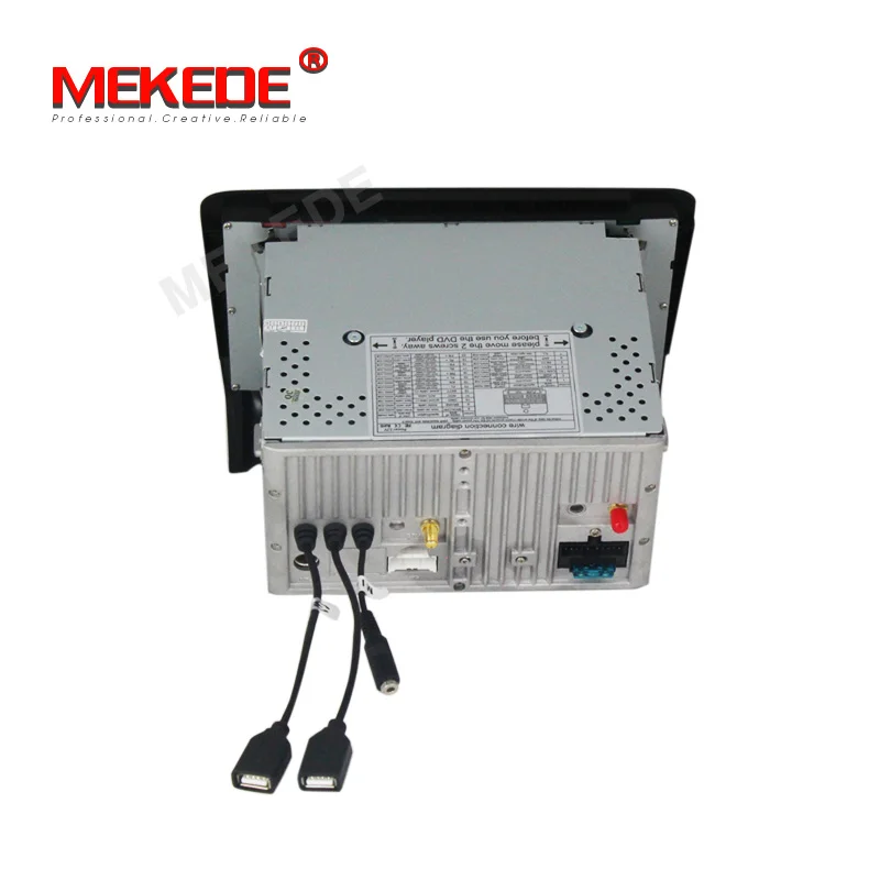 Cheap MEKEDE HD 1024x600 Android 9.1 2 DIN Car DVD GPS For Audi TT MK2 8J 2006 2007 2008 2009 2010 2011 2012 multimedia player radio 4