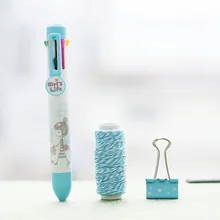 Настоящий цвет 8 цветов в 1 шариковая ручка