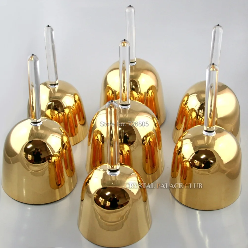 Buy 7pcs Chakra set 24k gold crystal singing bowls