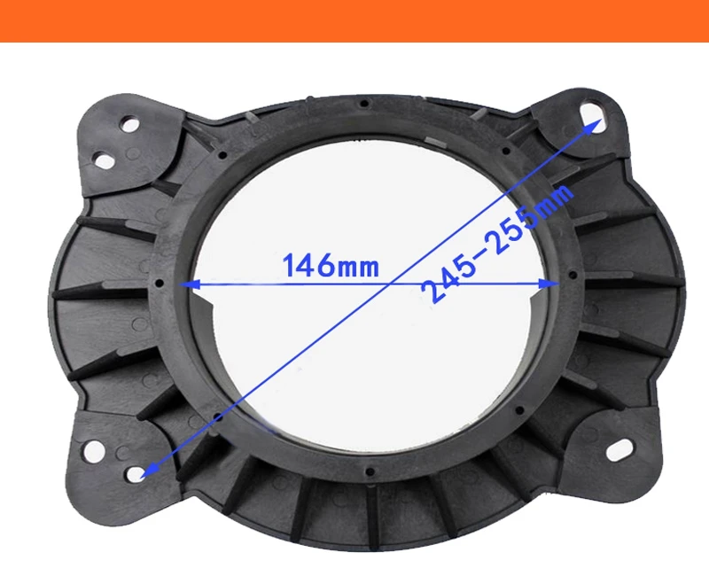 2 шт. 6,5 ''динамик Шайба-адаптер динамик КОЛОДКИ КРЕПЛЕНИЯ адаптеры кронштейны кольцо для TOYOTA Camry 06-2011 Highlander Reitz Prado