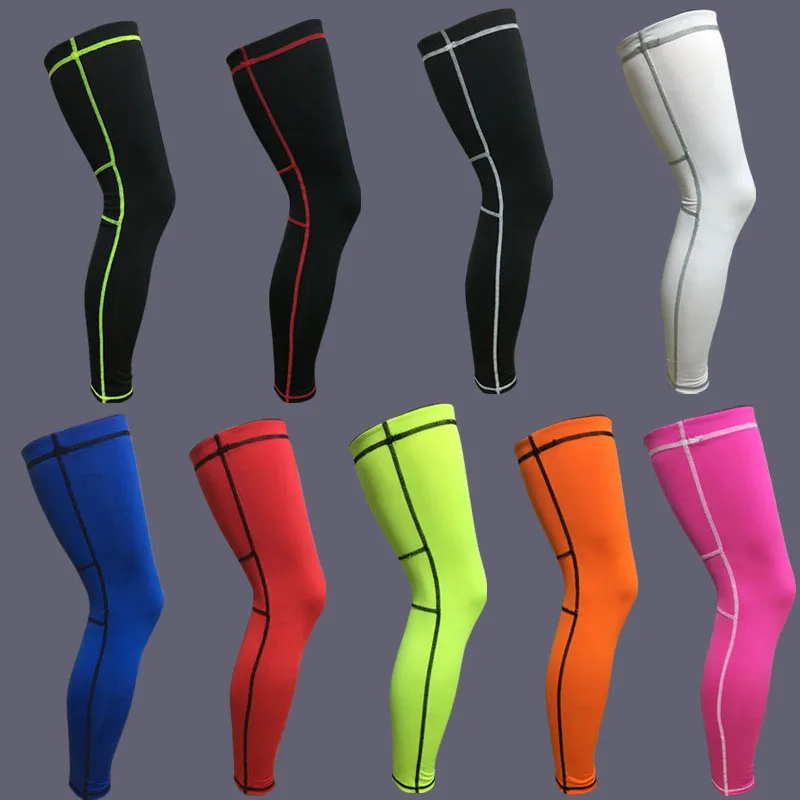 

Legwarmers Sport Safety Running Legging Hiking Basketball Cycling Leg Warmers Sportswear Kneepad Brace Breathable Leg Protector