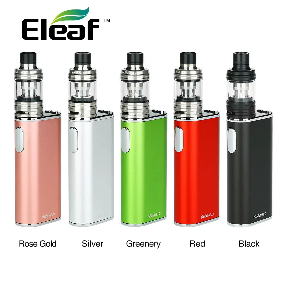Original 60W Eleaf IStick Melo TC Kit with 2ml 4 Tank Atomizer &amp 4400mAh Battery Powerful Output E-cig | Электроника