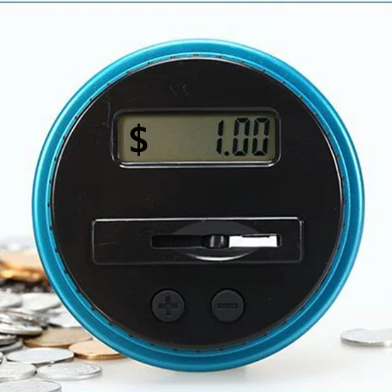 Mick Tan 2.5L супер вместительная, пластиковая подсчет монет Банка для денег USD. GBP/евро. Мексика/Канада/Австралия деньги