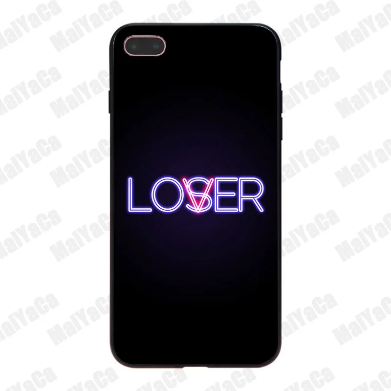 MaiYaCa Loser Lover думаю с надписью «Like A Boss» чехол для телефона с принтом аксессуары чехол для iPhone 8, 7, 6, 6S Plus, X XS XR xsmax 5 5S SE корпус под плетенную сумку - Цвет: 1