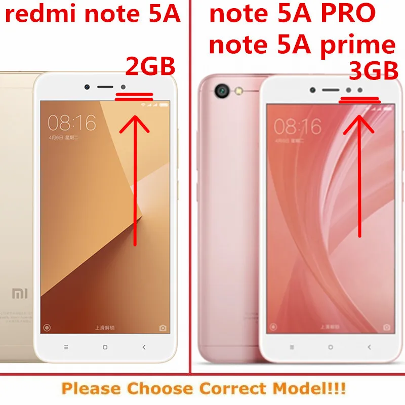 Закаленное Стекло для Xiaomi Redmi Note 5A Global Prime 5.5 дюймов 3 ГБ 32 Экран защитный чехол