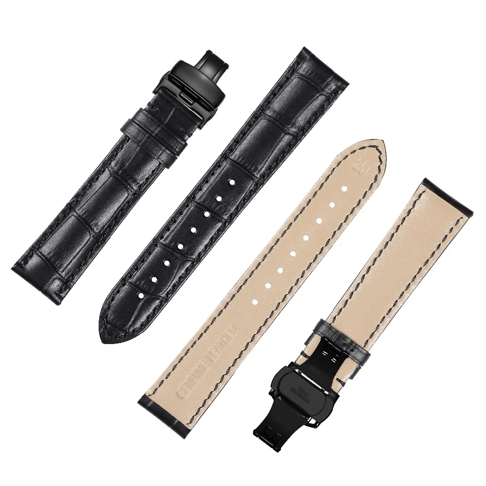 Ремешок для часов CHIMAERA из натуральной кожи аллигатора 14 18 мм 19 20 21 22 24 мм|watch band