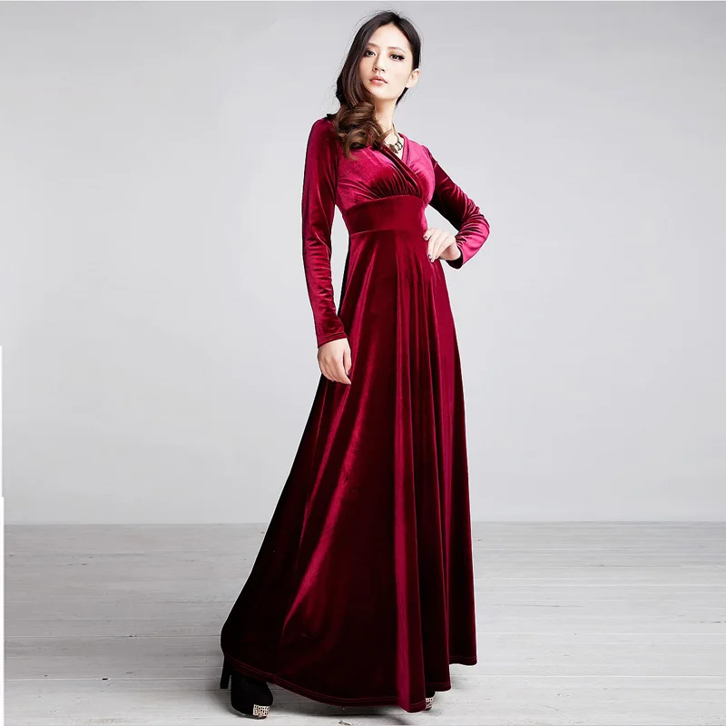 Moroccan Kaftan Jilbabs Black Abaya Long Dress Muslim Casual