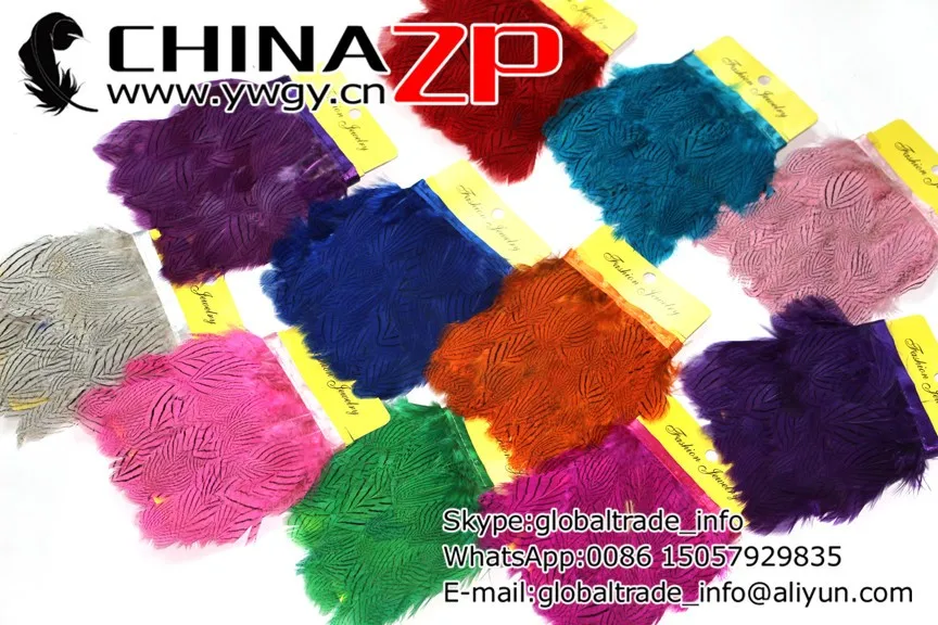 silver pheasant feathers trim (78)