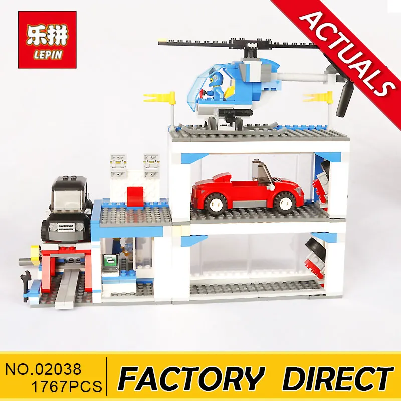 

Lepin 02038 1767pcs Building Block Compatible with City Series 60097 The City Square toys & hobbies for gift Models building toy
