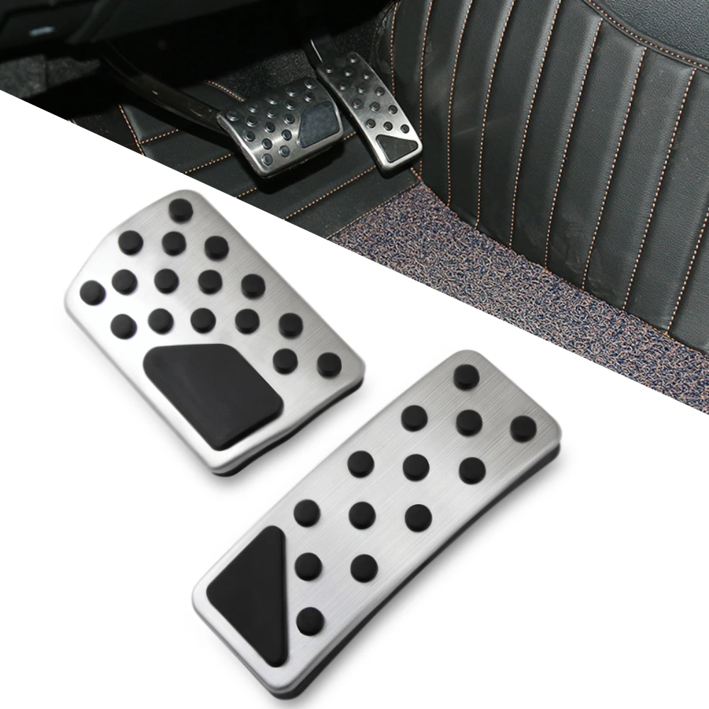 Steel Rubber Nonslip Car Gas Brake Pedal For Jeep Grand Cherokee Wk2