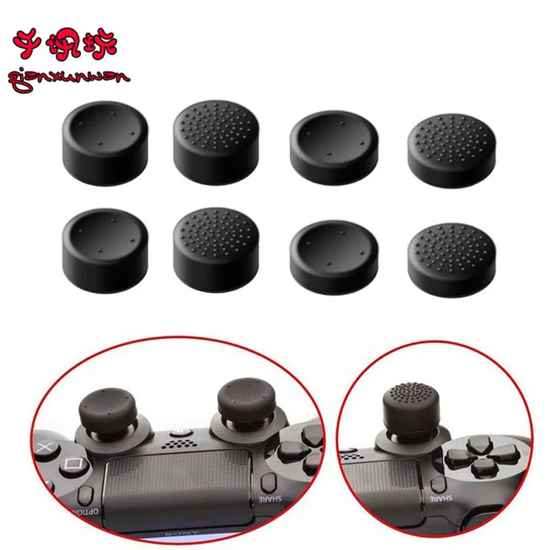 

8pcs/set Joystick Caps Replacement Thumb Stick Grips Buttons For Sony PlayStation 4 PS4 Gamepad Controller Cover Cap