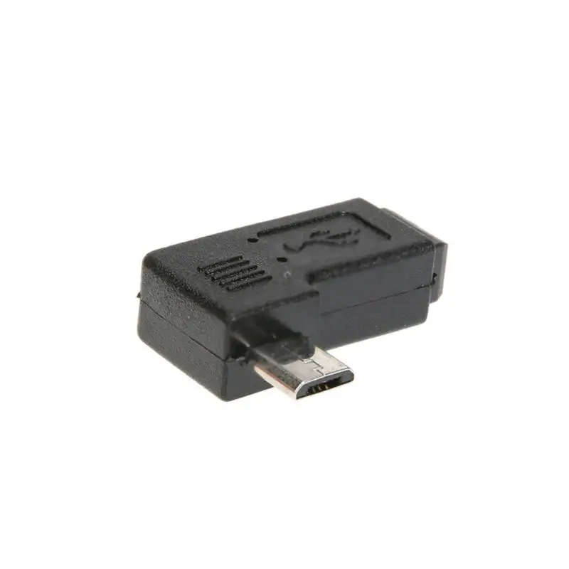 Micro USB Male to Mini USB Female 90 Degree Converter Data Adapter male to female usb adaptor for tablet