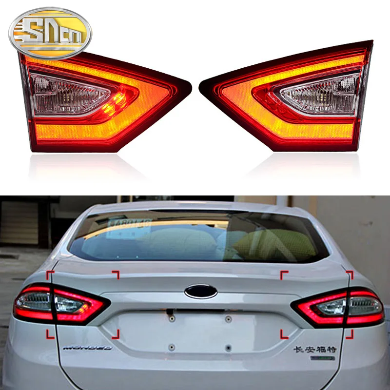 

For Ford Mondeo Fusion 2013~2016 Led Multifunction Tail Lamp Rear Fog Lamp Reversing light Driving Lights Waterproof
