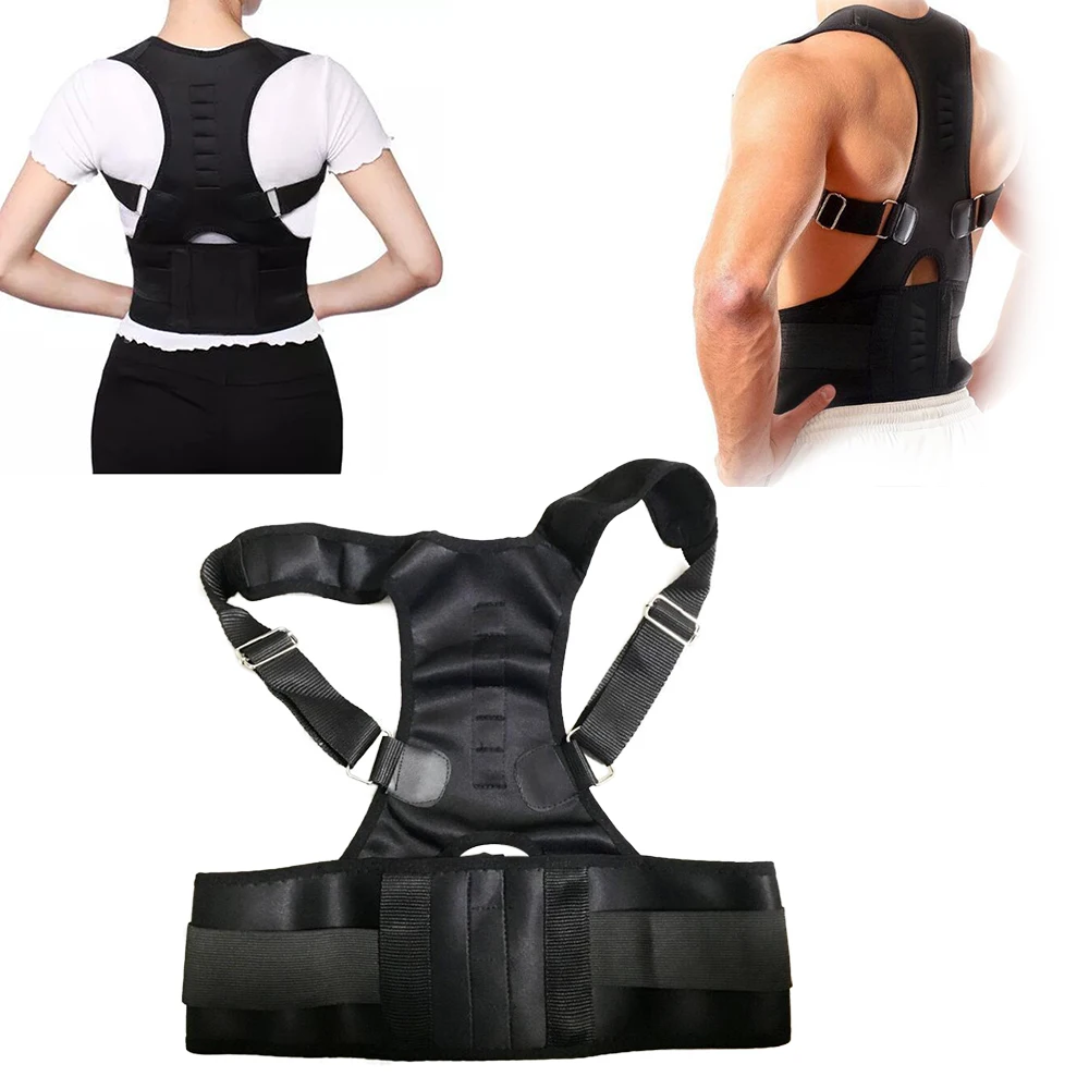 

Adjustable Back Orthopedic Belt Posture Corrector Spine Support Posture Correction Braces Shoulder Slouching Corrective Belts