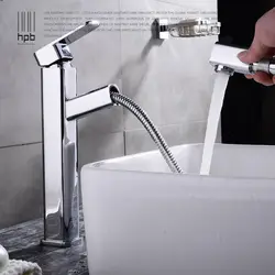 Wuhan ванная комната полный меди один двойной холодной тянуть стол бассейна кран умывальник кран повышение