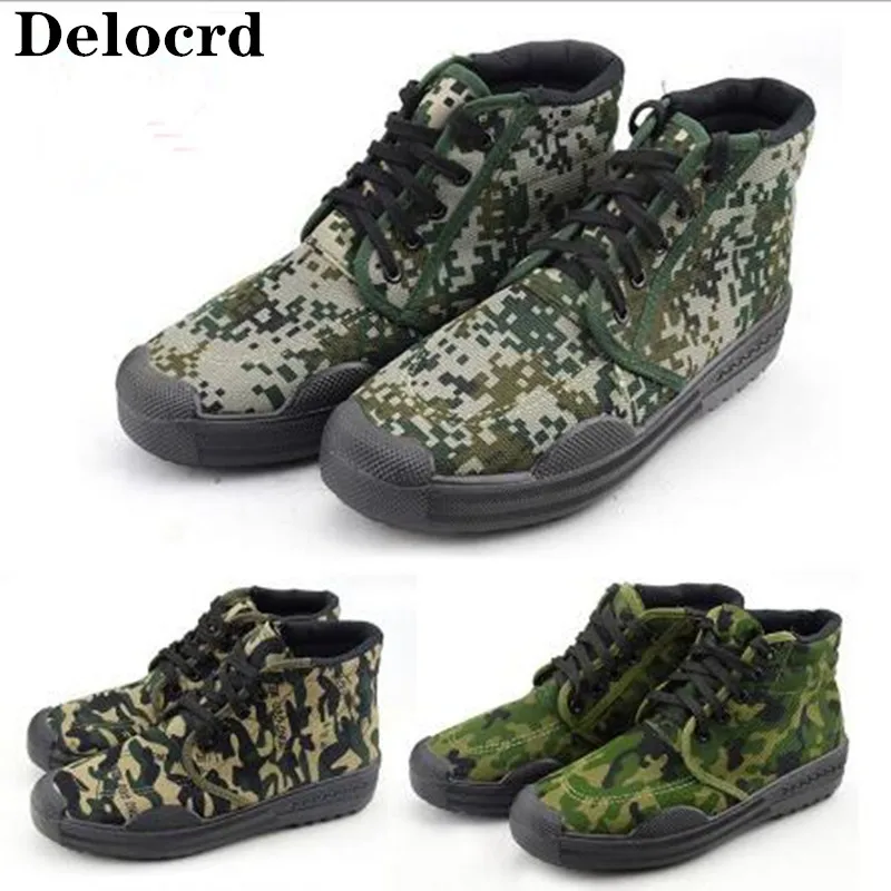 

HighTo Help Outdoor Men And Women Casual ShoesHigh To Help Woodland Camouflage Shoes Wear Non-slip Military Training Shoes