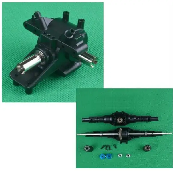 Wltoys 12428 12423 Rc Car Spare Parts Upgraded Rear Axle Box Metal Gear