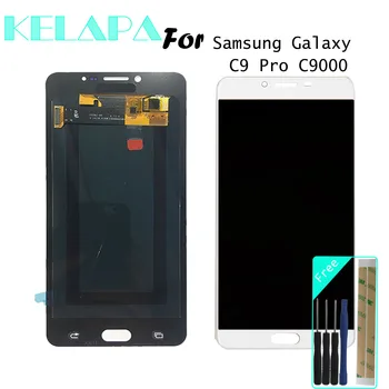 

Tested Super AMOLED LCD For Samsung Galaxy C9 Pro LCD Display C9000 Screen Digitizer Assembly Replacement