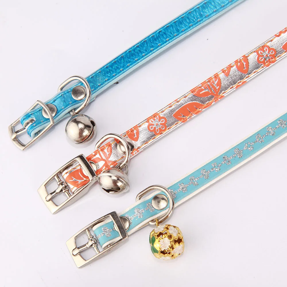 [GIIWIN]Pet Dog Collar for Small Dogs Accessories Cat Collar Bell Dog Necklace for Animals Chihuahua Puppies Breakaway YS0033 (5)