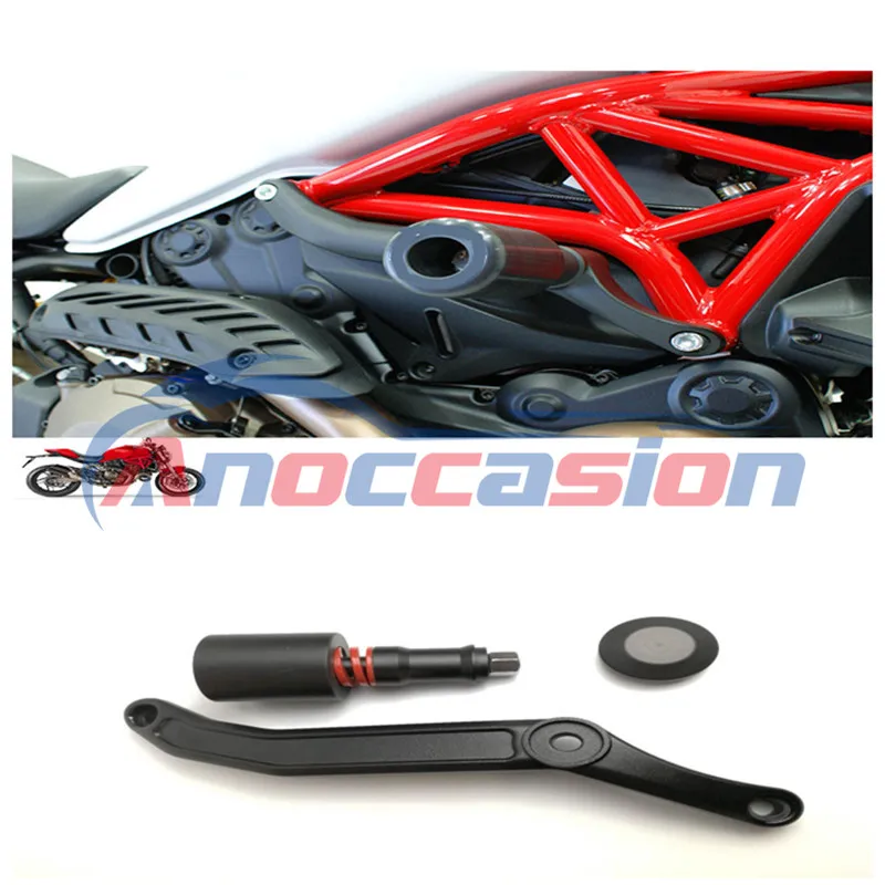 

For Ducati Monster 821 797 Monster821 Motorcycle Falling Protection Frame Slider Fairing Guard Anti Crash Pad Protector 14-17
