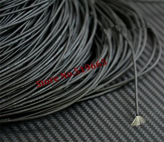 24AWG красный/черный/желтый/синий цвет силиконовый провод мягкий кабель для