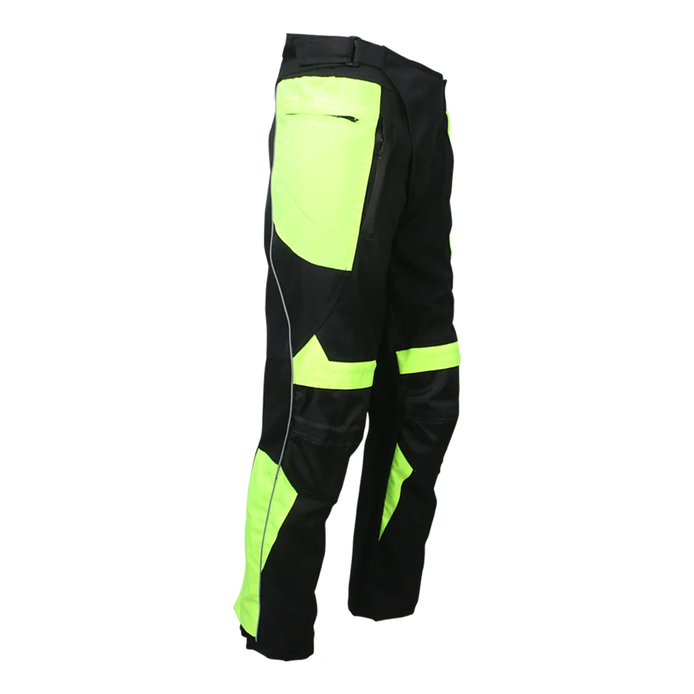 

Riding Tribe Motorcycle Pants Men Summer Winter Reflective Protective Trousers with Detachable Lining and Knee pads HP-07