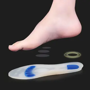 

outdoor Silicone Insoles Plantar Fasciitis Shoe Inserts hiking tackle for Foot Massage Soft Arch Support Orthopedic Foot Care