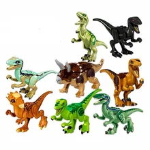 1/Set 39126 Jurassic Dinosaur Animals Dinosaur Building Block Indoraptor Velociraptor Triceratops Stygimoloch Figures Bricks Toy 1/Set 39126 Jurassic Dinosaur Animals Dinosaur Building Block Indoraptor Velociraptor Triceratops Stygimoloch Figures Bricks Toy