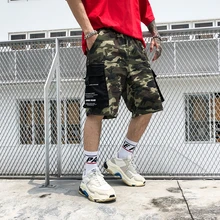 Лето новые мужские камуфляжные шорты с карманами