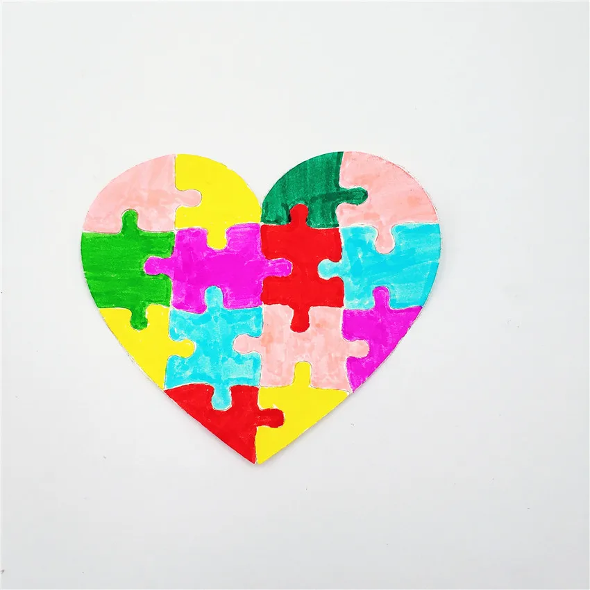 

Love puzzles Cutting mold Scrapbooking Die Cutting Metal Stamping Seal Embossing New 2019 Card Making Decor