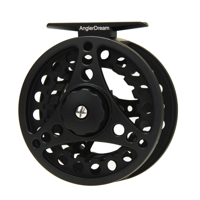 1/2 3/4 5/6 7/8 WT Fly Reel Combo Large Arbor Aluminum Fly Fishing Reel  with WF Floating Fly Fishing Line Backing Leader - AliExpress