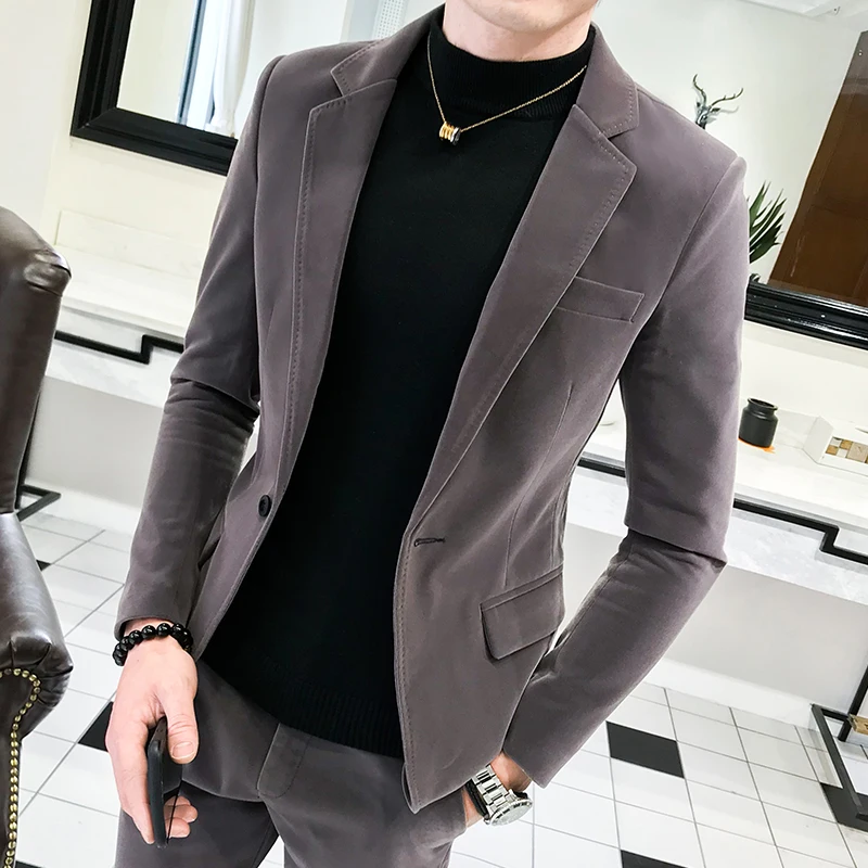 Red Suits Mens 2019 Velvet Suits Green Black Wedding Suits for Mens Luxury Vestidos Elegant Smocking Dress Flannel Social Club Red Suits Mens 2019 Velvet Suits Green Black Wedding Suits for Mens Luxury Vestidos Elegant Smocking Dress Flannel Social Club