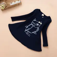 Famille Petite Fille Vêtements Casual Automne Hiver Rapunzel Robe Automne Européenne Vicié Kid Costume Pas Cher Enfants Vêtements Coton 4 T