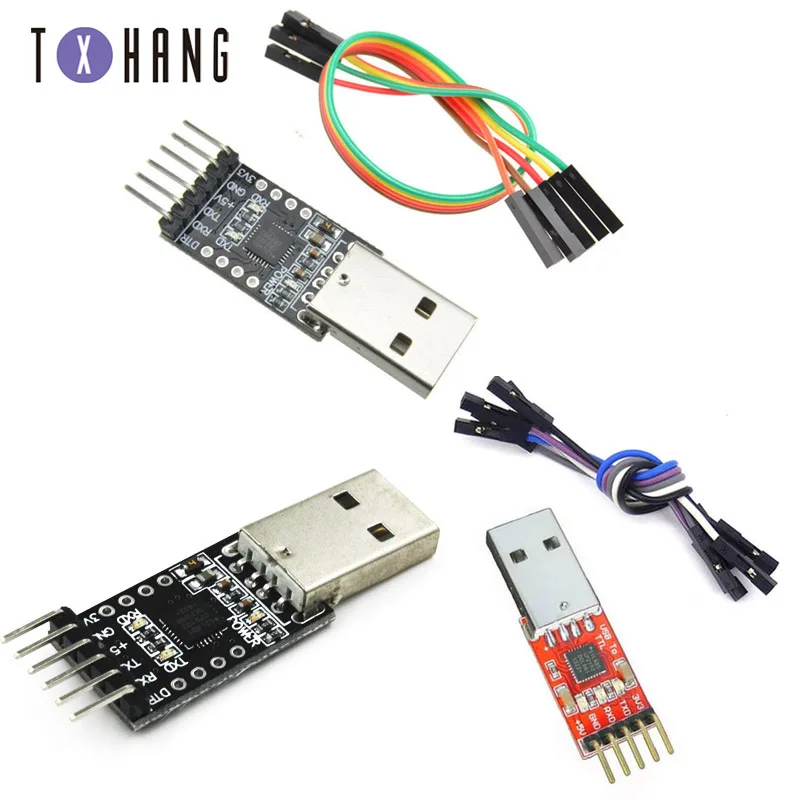 1 шт. 5PIN CP2102 USB 2 0 к ttl UART модуль 6Pin последовательный преобразователь STC Замена FT232