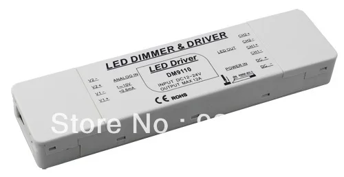 

Free Shipping 0-10V LED DIMMER & LED DRIVER Constant Voltage 2 Channel Input DC12-24V Single CH <6A Max output 288W Mdl:DM9110