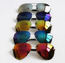 Gafas de Sol de moda Los Hombres Al Aire Libre Lindo gafas de Sol Sin Montura Mujeres Mercury Lente Gafas de Metal Unisex gafas gafas de sol
